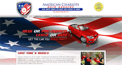 Desktop Screenshot of americanchariots.com